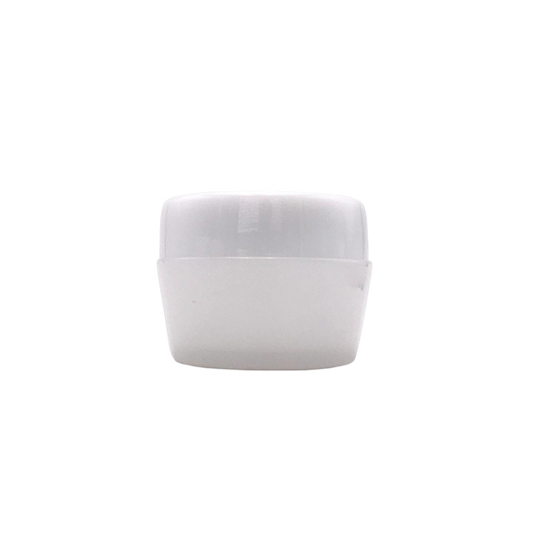 Manufacturer 80g White Empty PP Cosmetic Jar Plastic Face Cream Jar