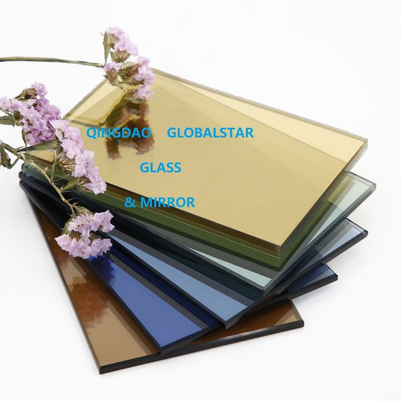 4mm, 5mm, 6mm Tinted Glass/Golden Reflective Glass/Bronze Reflective Glass/Dark Blue Reflective Glass/Ford Blue Reflective Glass/Silver Reflective Glass