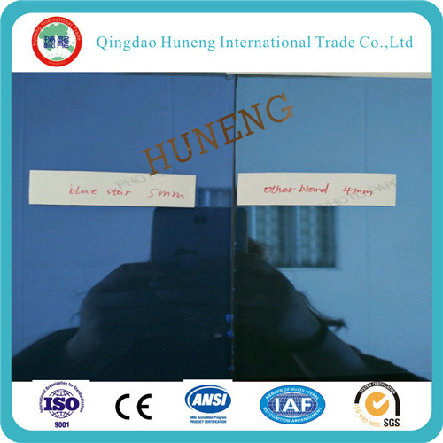 3.5mm Diamond Blue One Way Reflective Glass with Ico/Ce Certificate