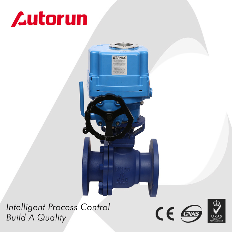 Explosion Proof Fluorine Lined Ball Valve with Electric Actuator