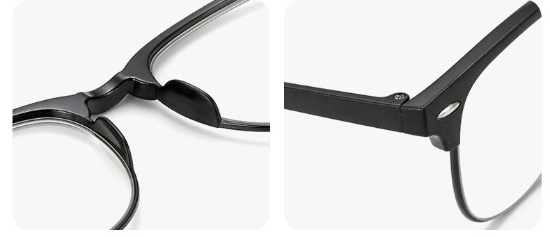 Negative Ion Famous Brands Black Frame Optical Eyewear Anti Blue Light Computer Glasses Reading Glasses Opticals