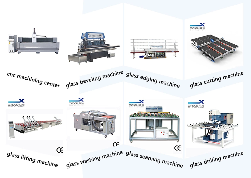 High Quality Adjustable Automatic Glass Beveling Machine Zxm-LC241