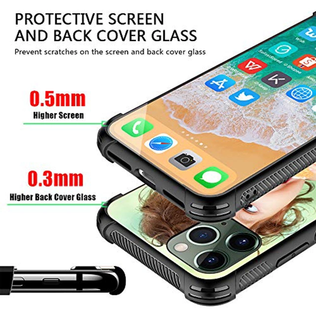 Customized Full Cover 3D Tempered Glass Back Cover Protector Android Phone Case for Samsung Galaxy Note 20 Thin Tempered Glass Back Cover Case