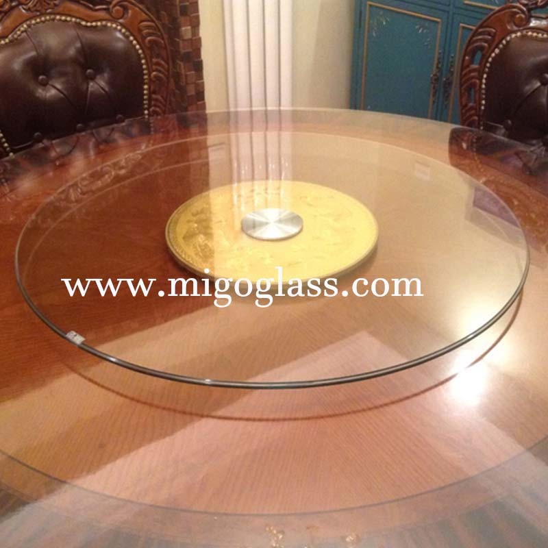 Round Tempered Glass Table Tops