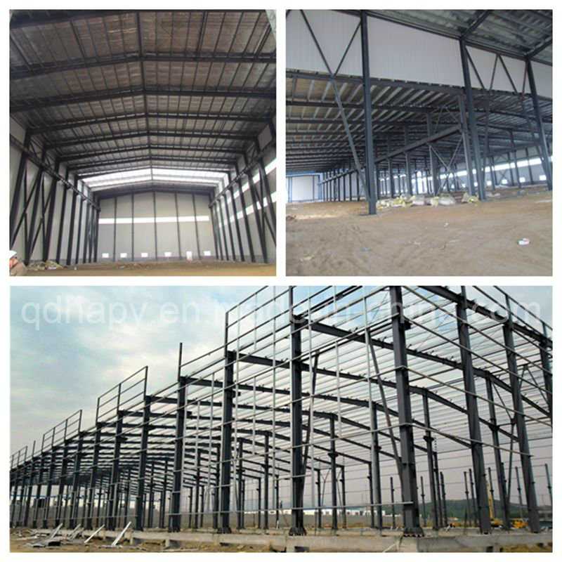 Customized Prefabricated Steel Structure Warehouse with Q235B or Q345b Material