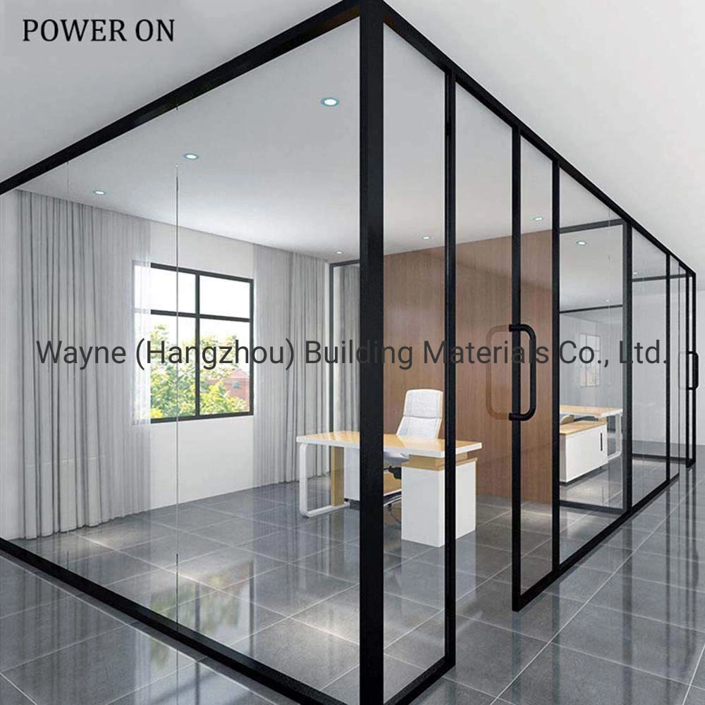 Bent Tempered Laminated Glass Pdlc Elecotronic Switchable Smart Privacy Glass for Shower Room
