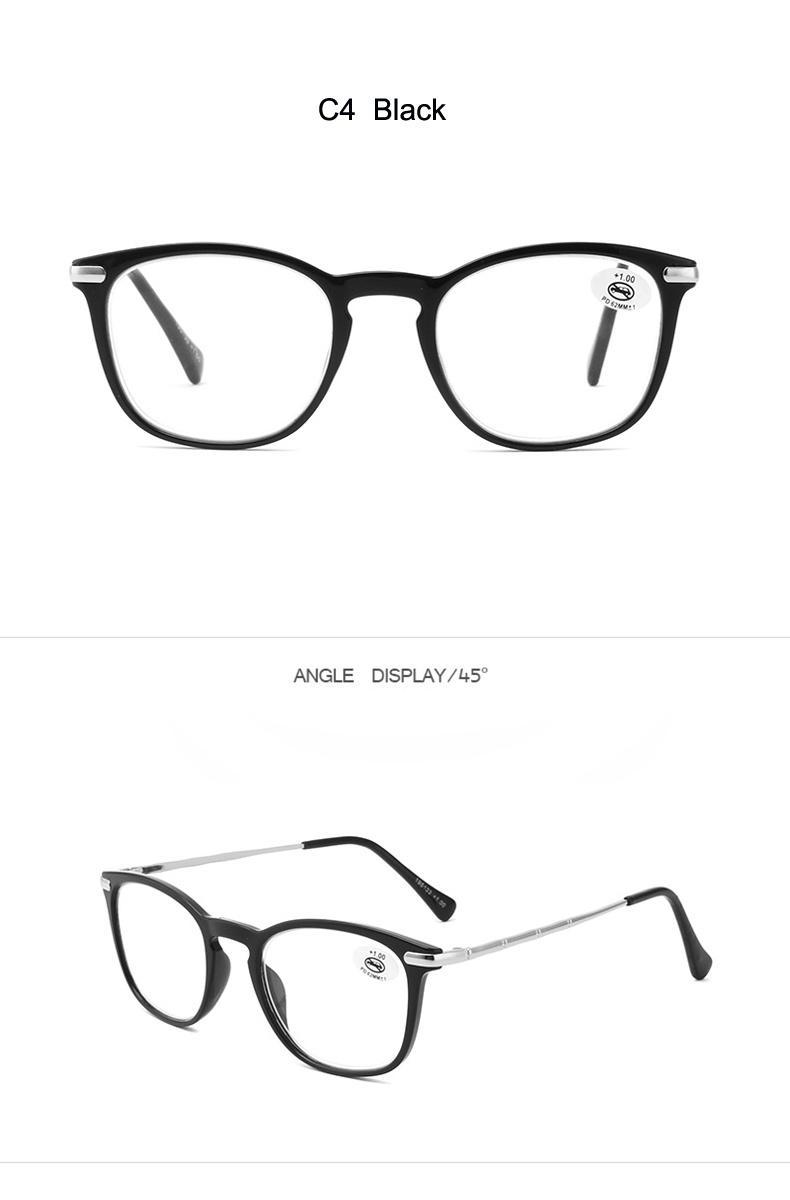2021 Classical Ready Stock Unisex High Quality Presbyopic Glasses Reading Glasses Reader Eyeglasses with Aspheric Power Lens