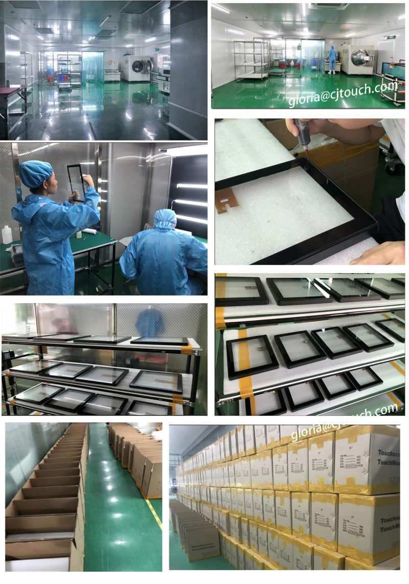 17 Inches Projected Capacitive Touch Panel Vandalproof Multi Touch Capacitive Touch Screen Panel