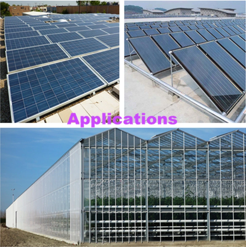 Anti Reflective Coating Solar Glass for Photovoltaic Module