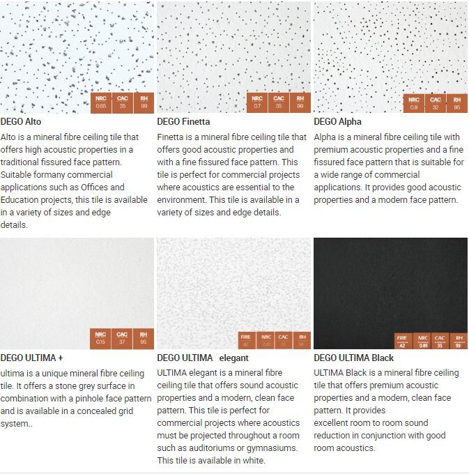 Glass Beads Sound-Absorbing Panels Smooth Seamless Acousticl Ceilings and Wall Panels