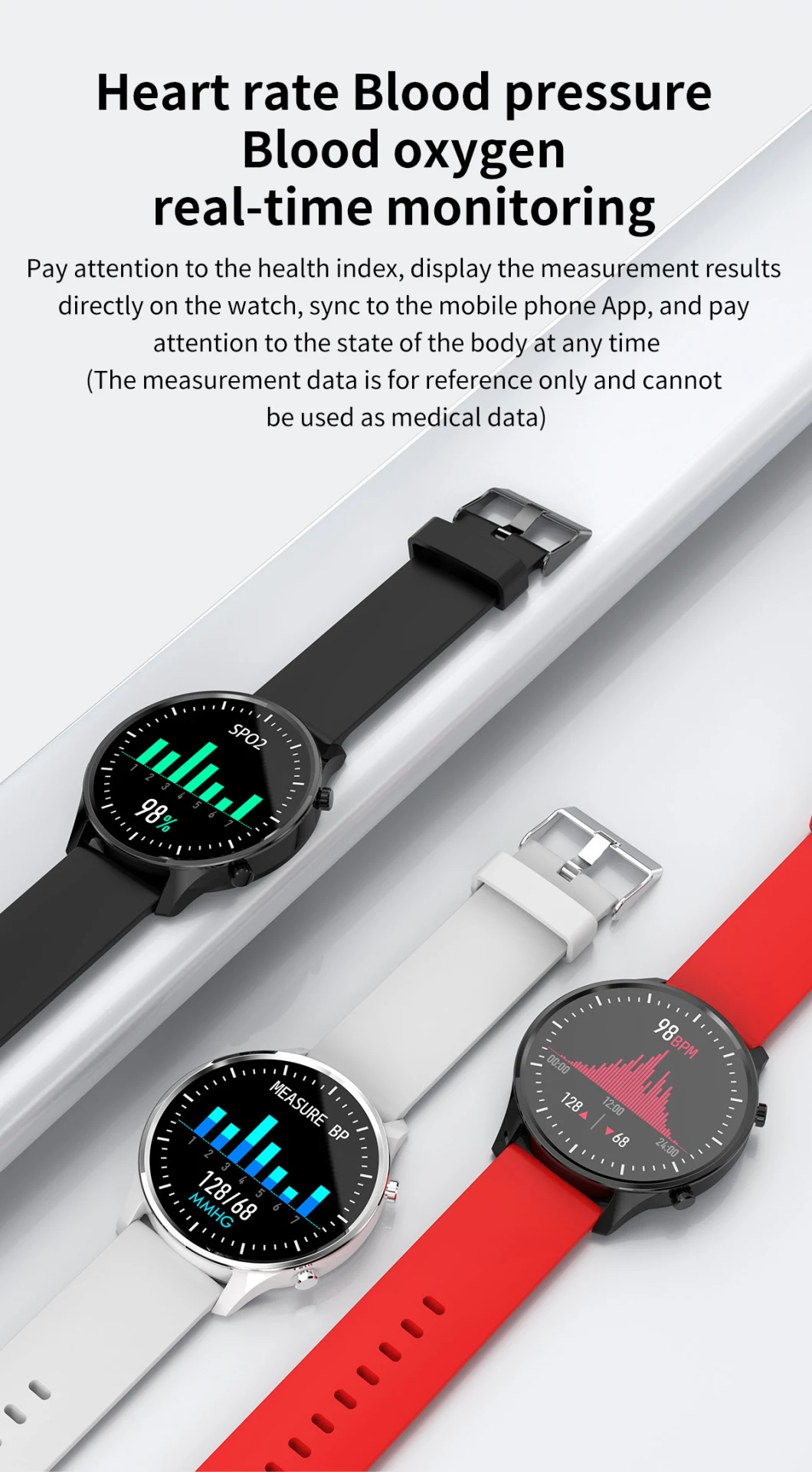Customized Smart Watch G21 Heart Rate Monitor Blood Pressure Fitness Tracker Women Sport Watch