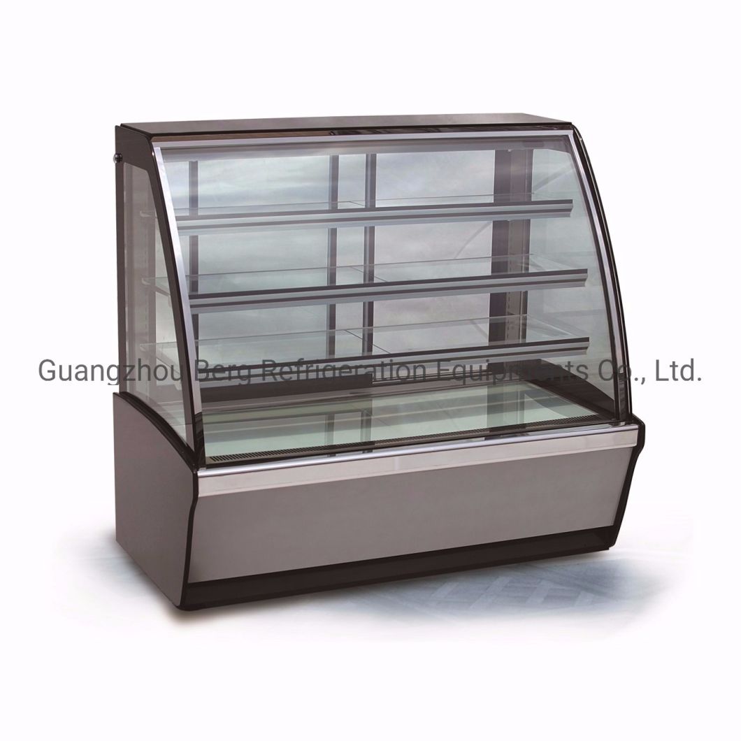 1200mm Length Glass Cake Display Fridge with Front Glass Door