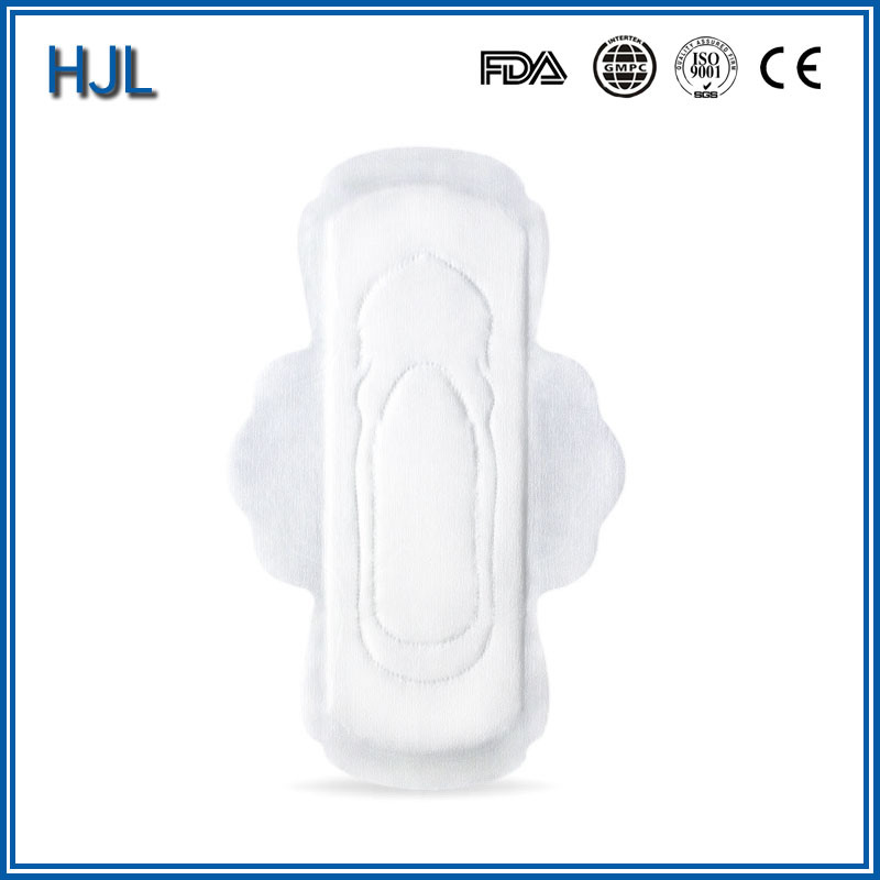 100%Cotton Biodegradable Sanitary Napkin with Super Soft Touch Raw Material240mm