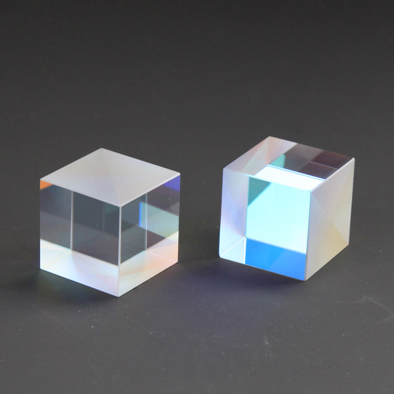 Wholesale Optical Glass Bk7 Dichroic Beam Splitter X-Cube Prism