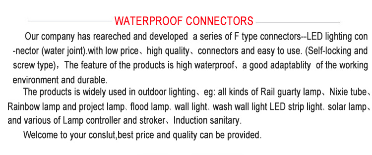 Nylon M14 Waterproof Connector IP68 Waterproof Grade