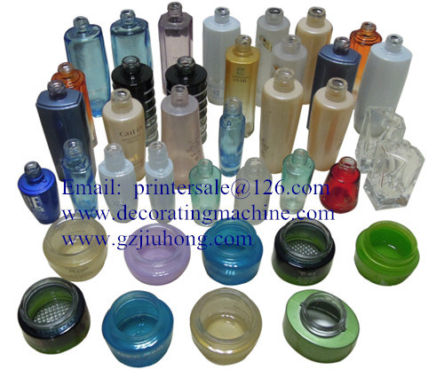 1 Color Glass Containers Screen Printing Machine