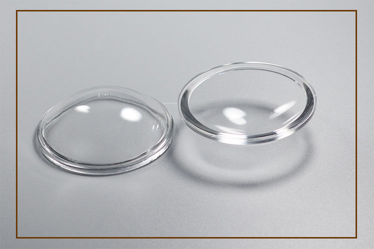 Pressed Glass Optical Lens Molded Pressed Glass Convex Lens