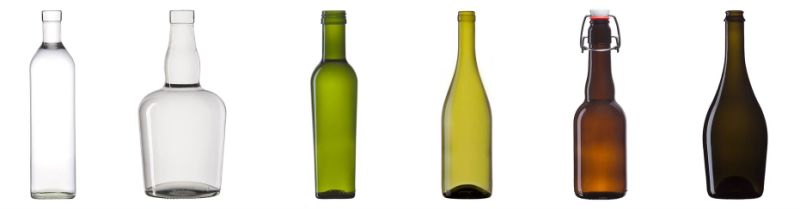 UV Coated Glass Bottles/ UV Printed Glass Bottle