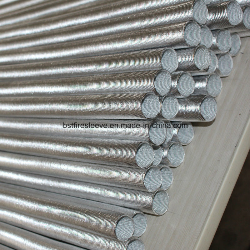 Air-Conditioning Hoses Radiating Heat Protection Fiberglass Aluminium Metal Hose