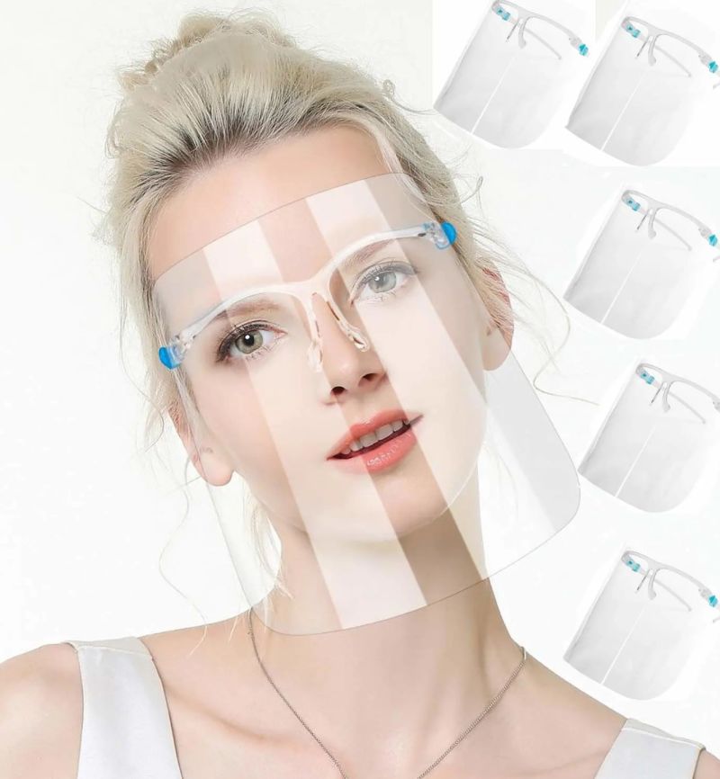Face Shield Glass New, Antigog Face Shield Mold, Anti-Fog Face Shield UV Safe Face Shield for Virus