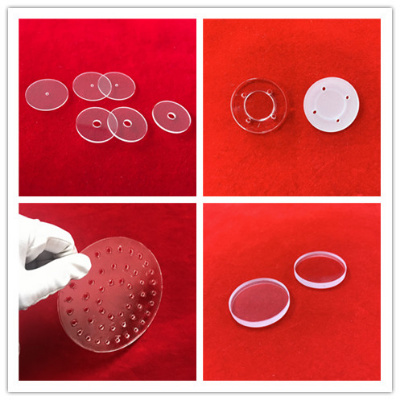 High Purity Polishing Clear Silica Fused Quartz Glass Slide Quartz for Microscopes