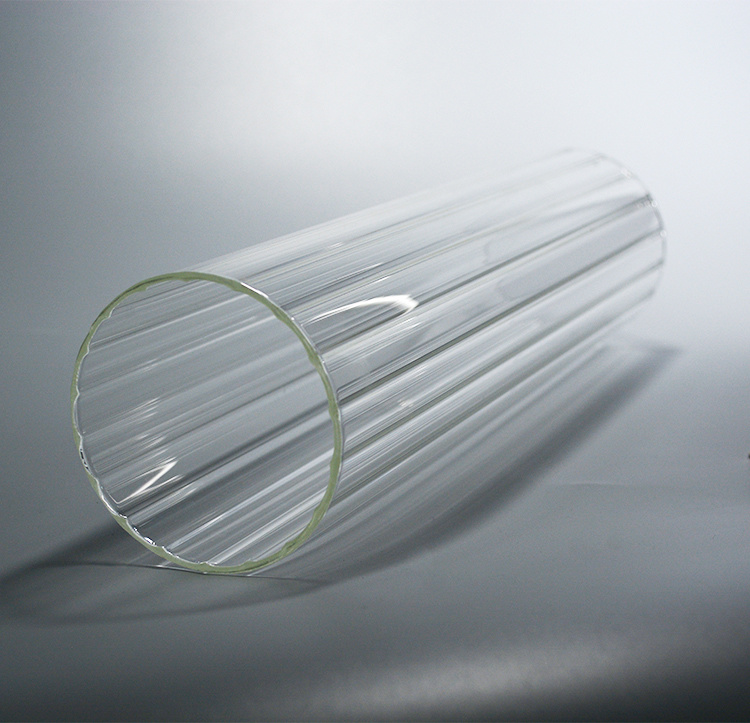 Clear Glass Pipe Tube Borosilicate Glass Tube Lampshades Heat Resistant Glass Tube
