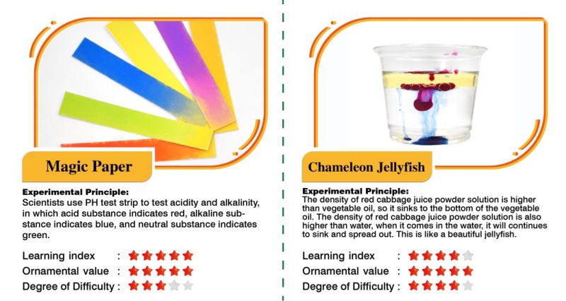 Fun Chemical Experiment Toys Color Changing Chemical