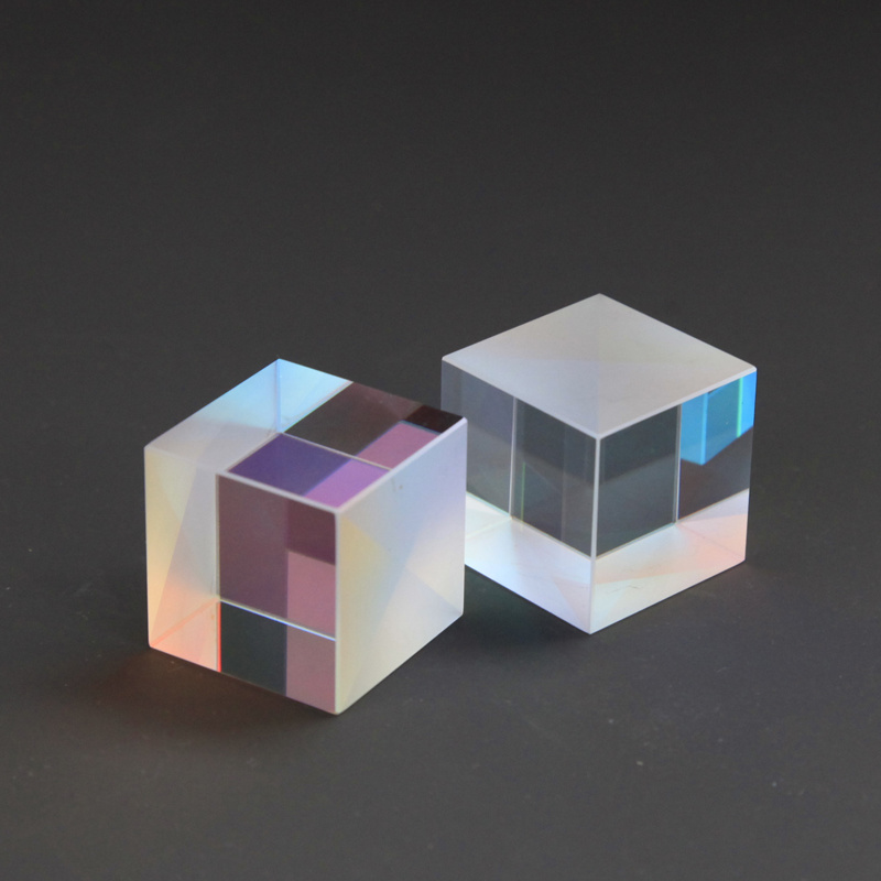 25*25*25mm Optical Dichroic Glass Beam Splitter X-Cube Prism