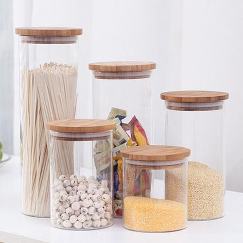 Factory Glassware Borosilicate Glass Jar Storage Jar