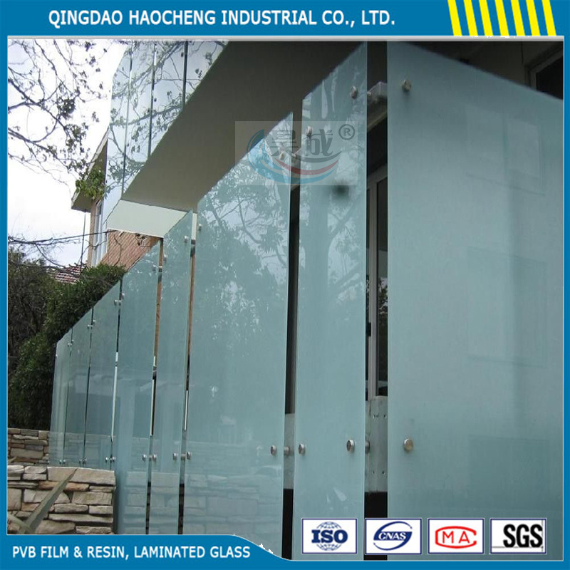 Cutting Clear Laminated Glass for Partition Panel
