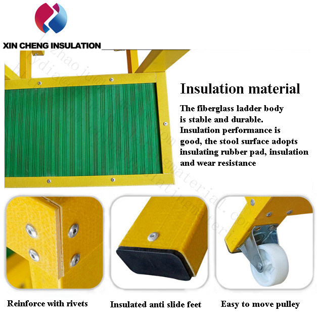 Dual Height Step Stool Step Stool Insulation Fiberglass Stool