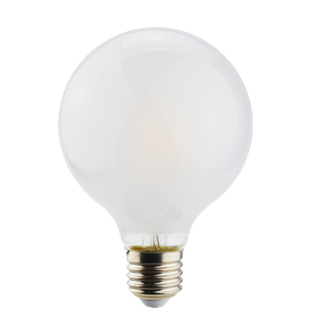 Frosted Glass Covered LED Filament Bulb Light