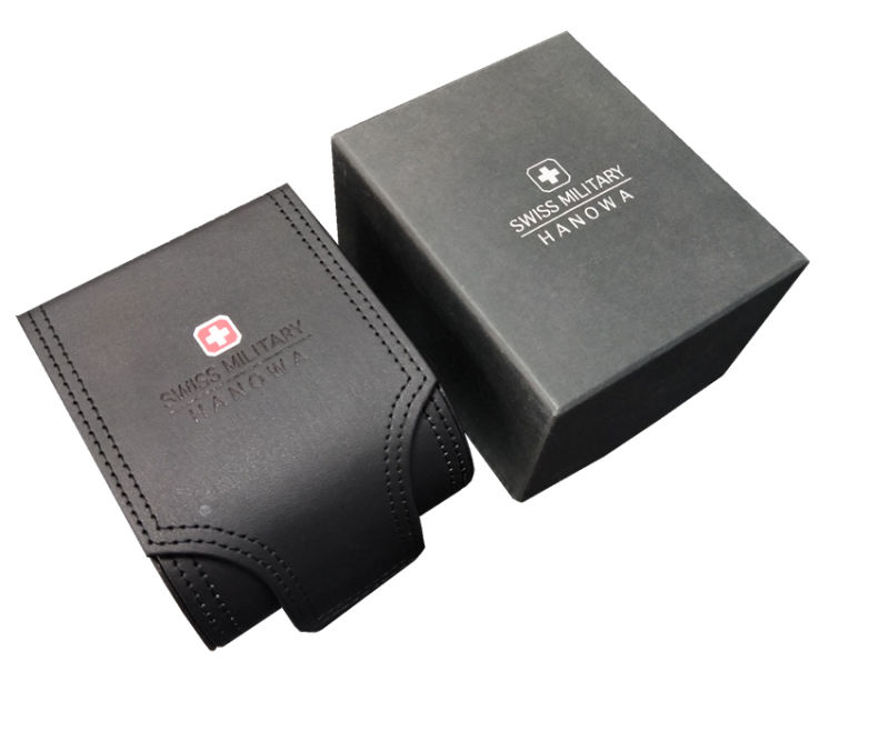 BSCI PU Cover Watch Box Packaging Box