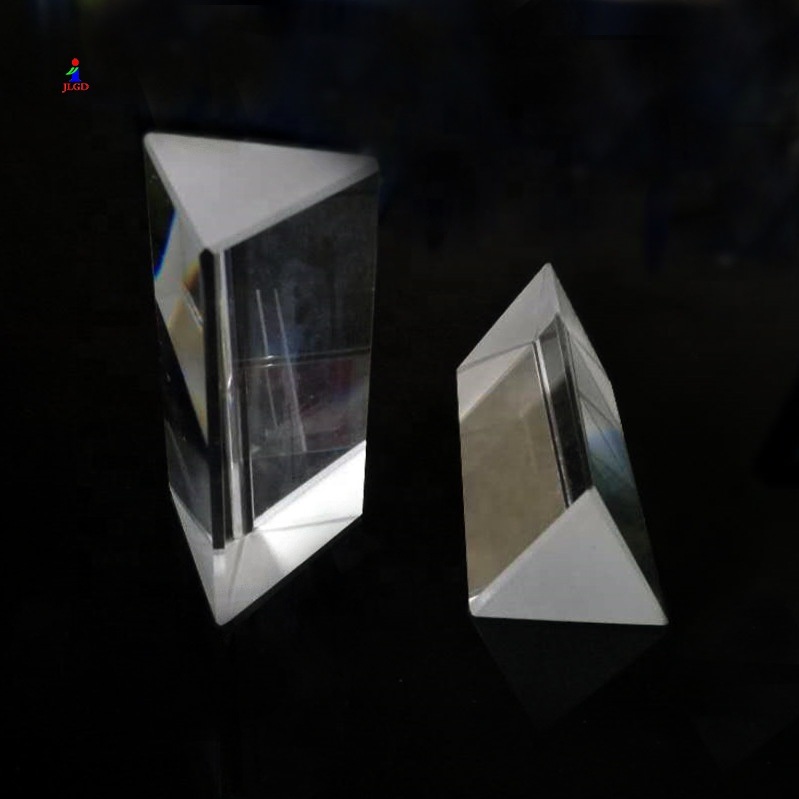 Supplier Customized Optical Glass Equilateral Triangular Prism with Ar Coated