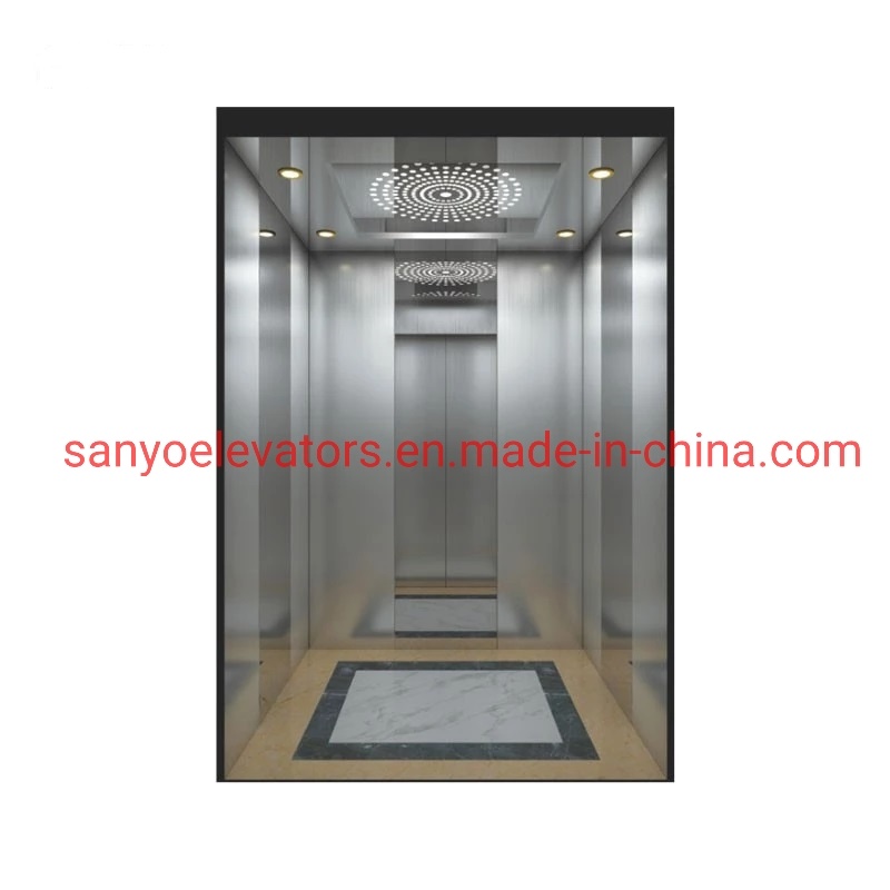 Comfortable glass passenger elevator panoramic lift