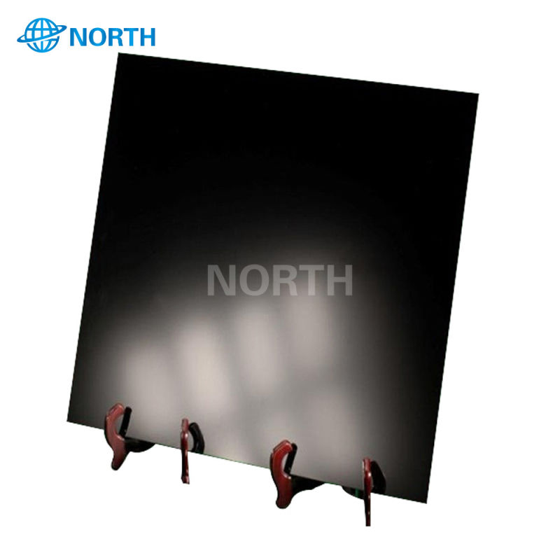 4mm 5mm 6mm 8mm Induction Cooker Ceramic Heat Proof Glass Sheet, Black Ceramic Glass for Fireplace