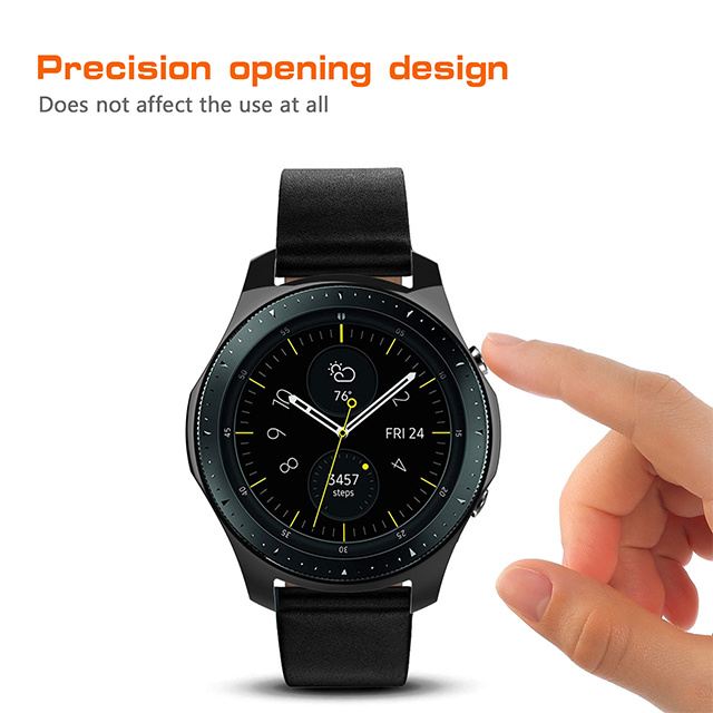 Waterproof Smart Watch Cover Plated TPU Watch Case for Samsung Galaxy 42mm 46mm