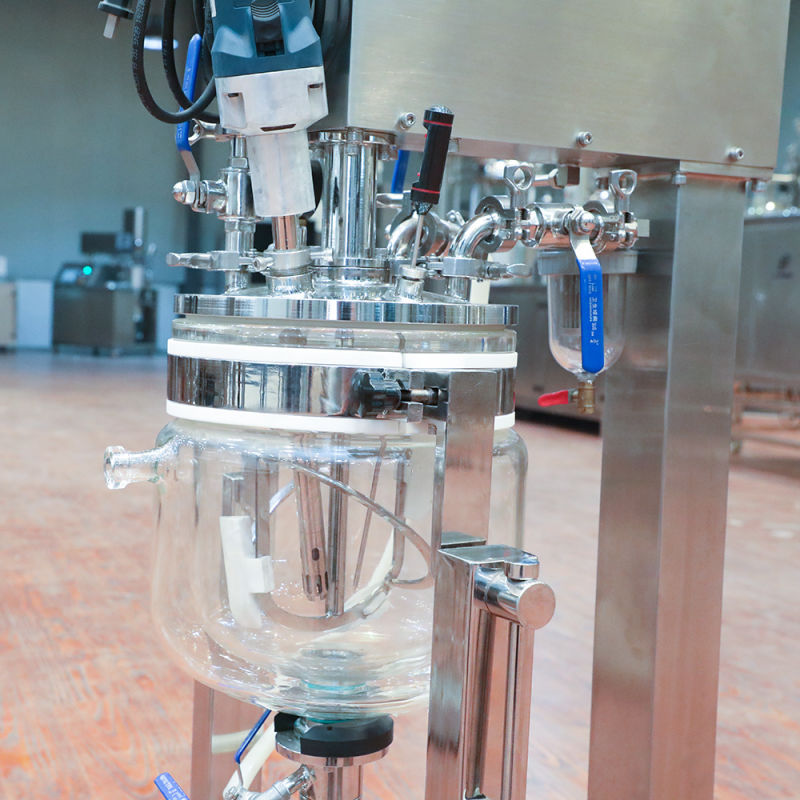 10L Glass Small Lab Emulsifier Mixer Machine Lab Homogenizer