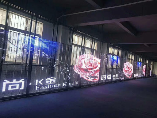 HD Effect LED Display / Invisible Transparent Glass Display LED Screen