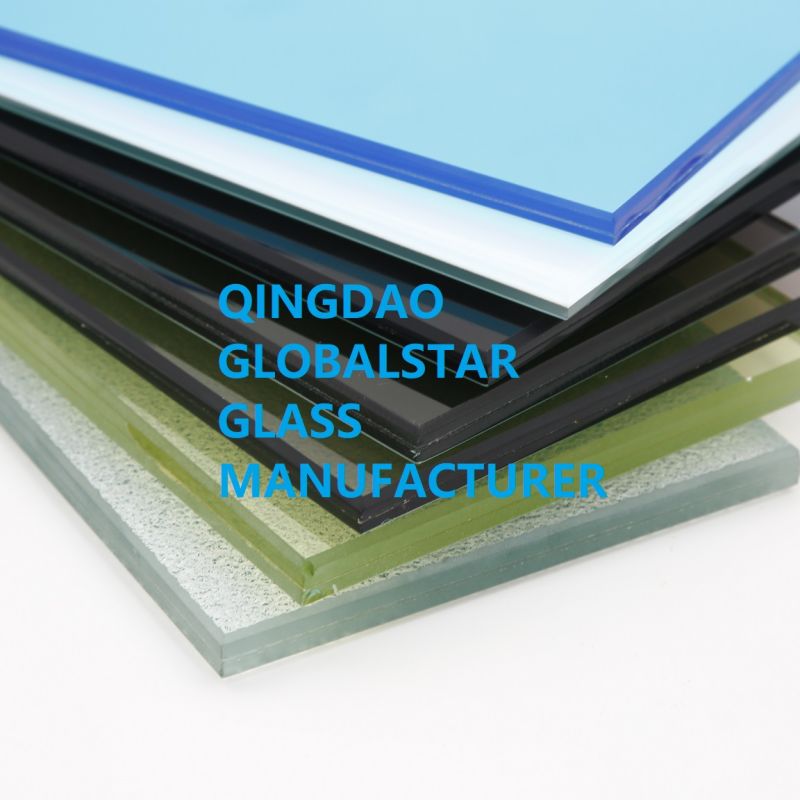 8.76mm Clear Laminated Glass/Bronze Lamianted Glass/Milky Laminated Glass/Dark Grey Laminated Glass/Blue Green Laminated Glass/Frosted Laminated Glass