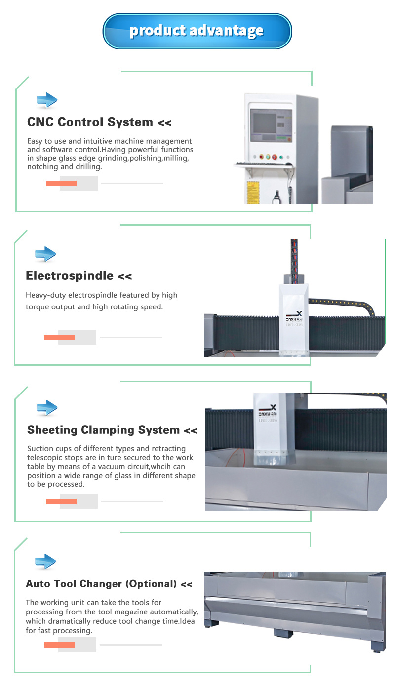 Customed Zxx - C3018 Ultrasonic Ceramic Glass Machining Center