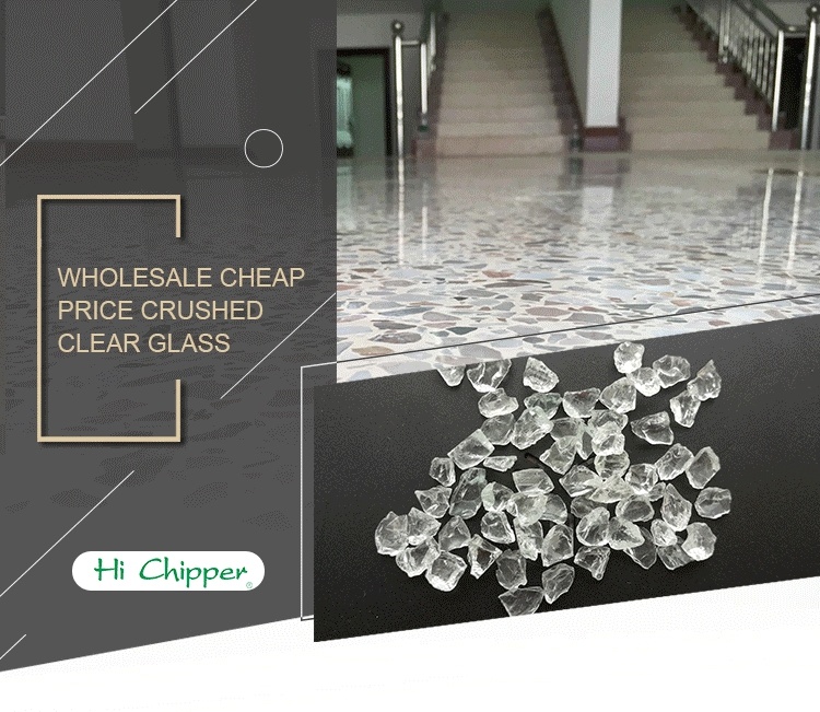 Crushed Clear Glass for Sand Blasting