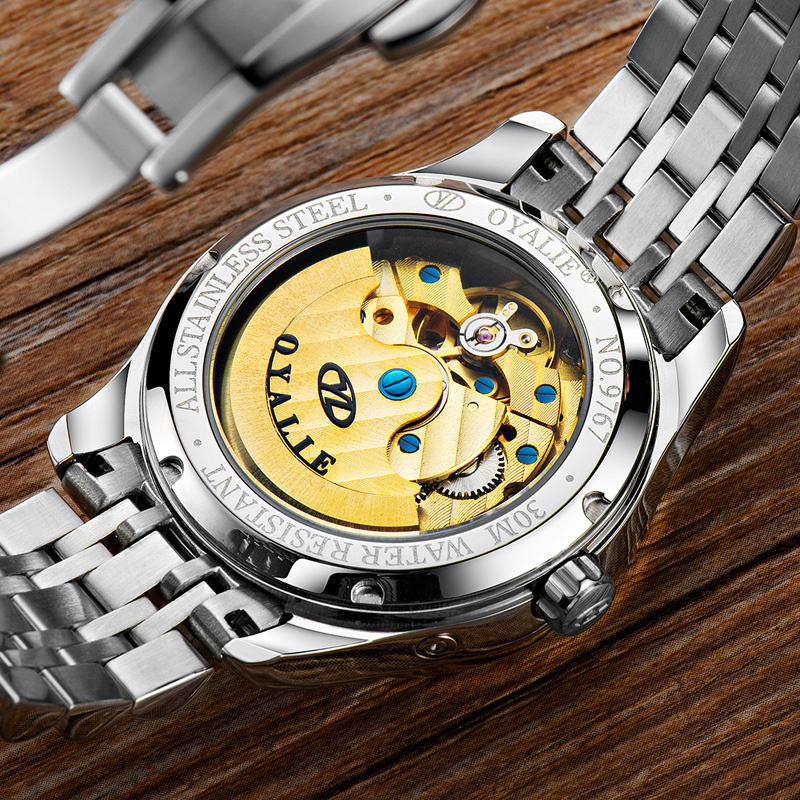 Good Quality Skeleton Watch Mechanical Watch for Men Sapphire Glass