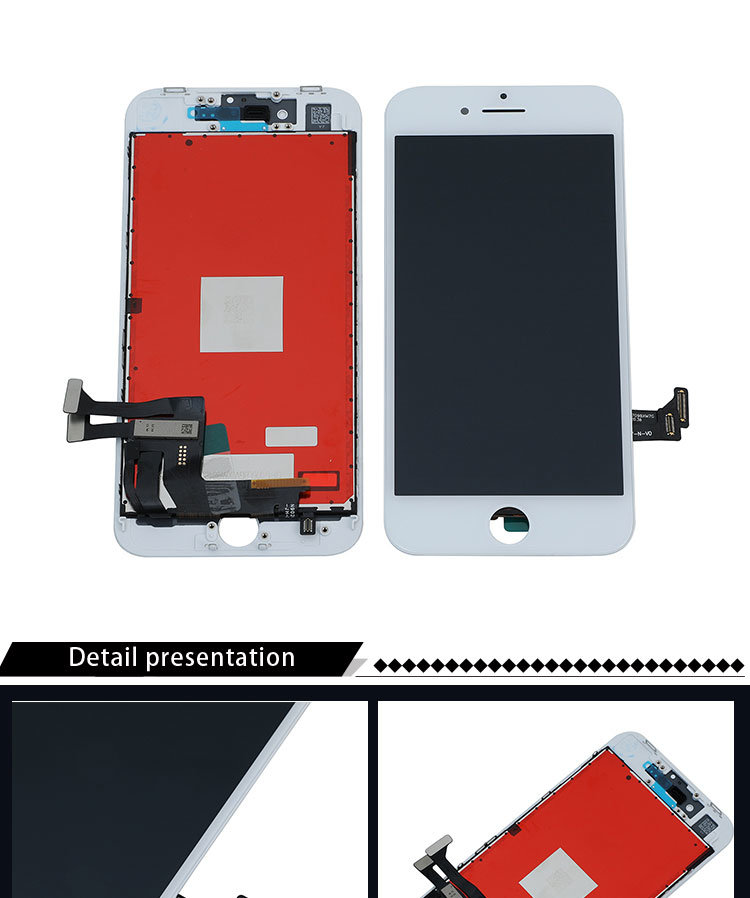 Senstitive Glass with Lens Assembly Replacement Touch Screen Digitizer for iPhone 8p 8plus Touch Screen Digitizer Panel