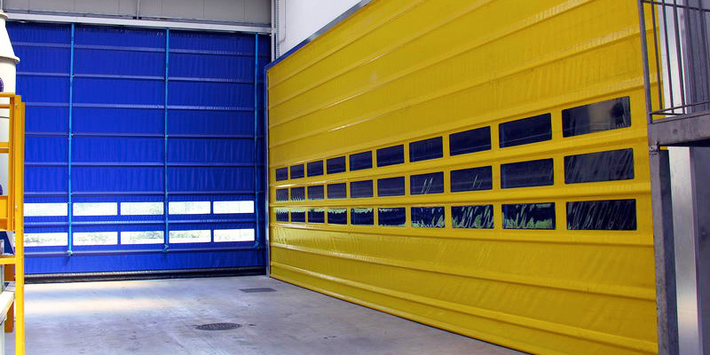 Automatic Rapid Speed Doors Stacking Underground Garage Doors