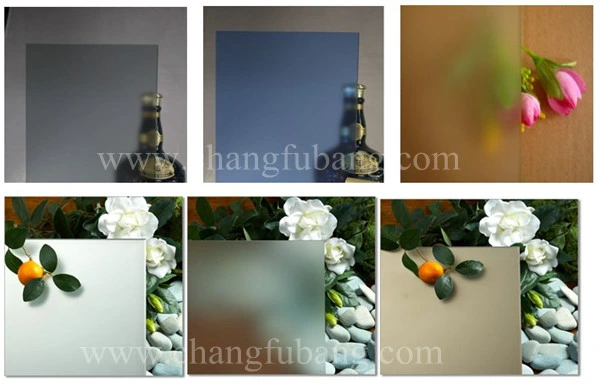 8mm 6mm Deep Frosted Glass /Acid Etching Glass for The Furniture