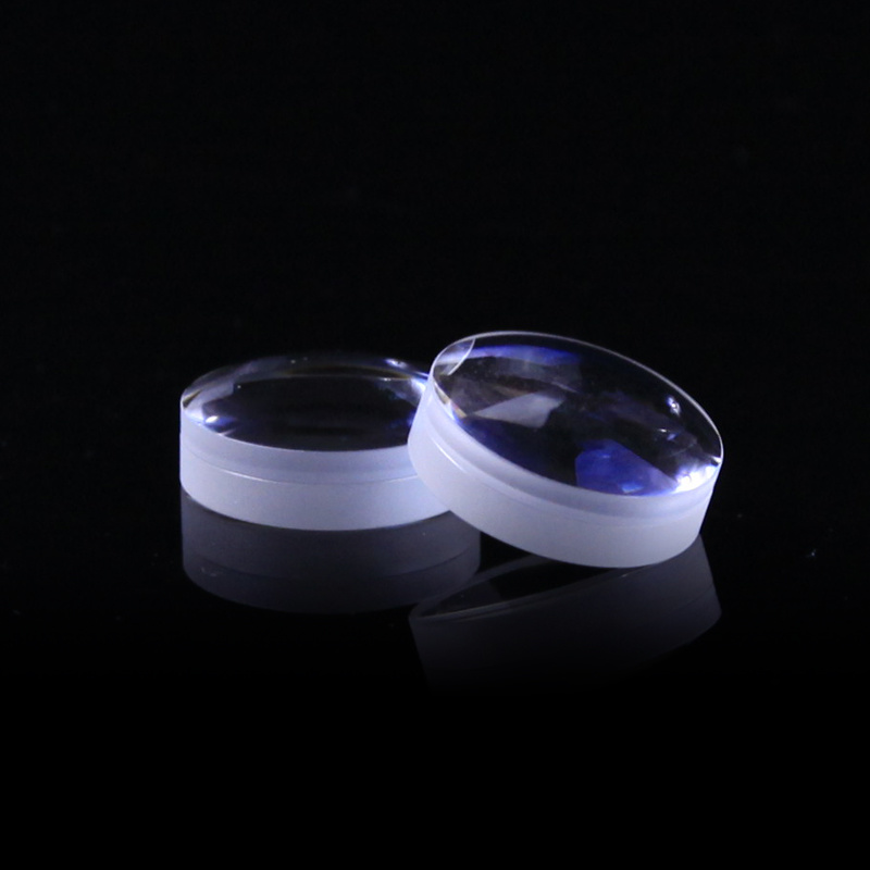 Double Cemented Optical Glass 28mm Lenses Achromatic Lens