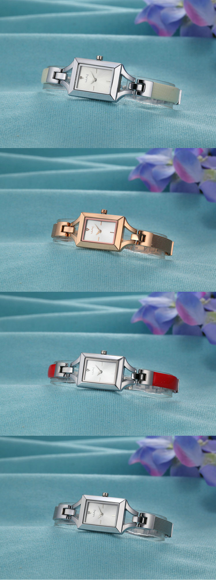 Ladies Watch Customize Stainless Steel Watch OEM (WY-040E)