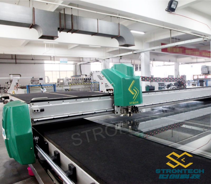 Stron CNC Control Automatic Glass Cutter Laminated Glass Cutting Machine