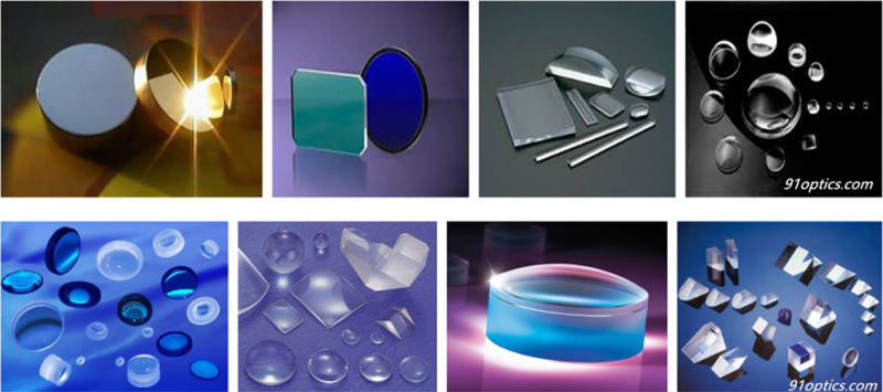 Optical Glass Cylindrical Coated Lens with Ar Coating